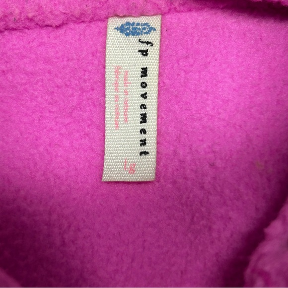 FP Movement Free People Pink Hit The Slopes Fleece Jacket - Picture 6 of 11